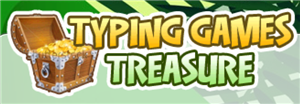 Select to access Typing Games Treasure in a new window 