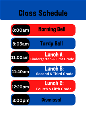 Daily Bell Schedule