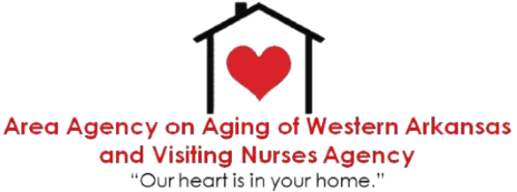 Area Agency on Aging of Western Arkansas and Visiting Nurses Agency Logo 