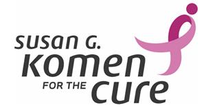 Logo for Susan G. Komen for the Cure 