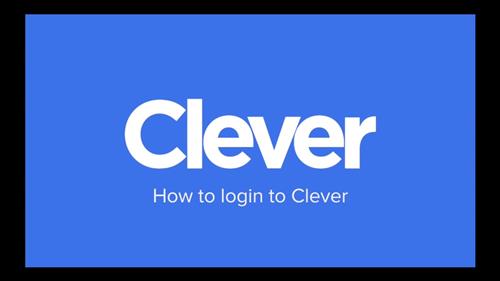 Click on Clever. 